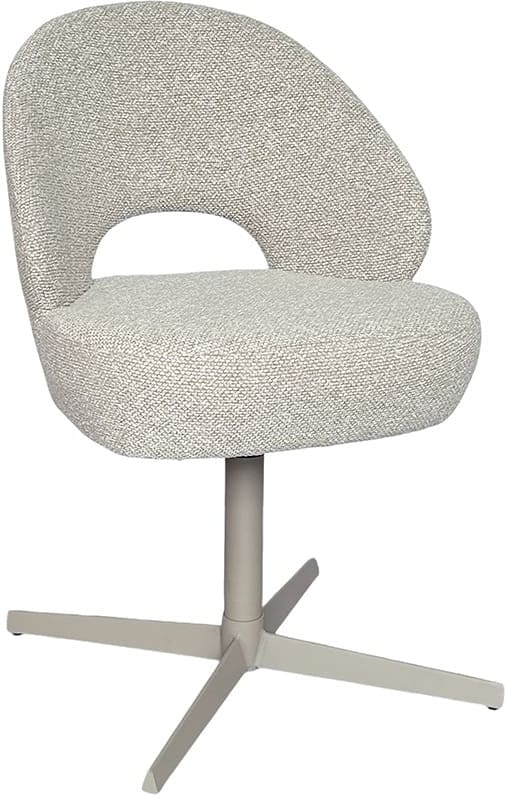 LABEL51 Eetkamerstoel Saint Tropez - Naturel - Boucle Naturel Eetkamerstoel