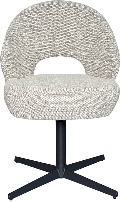 LABEL51 Eetkamerstoel Saint Tropez - Naturel - Boucle Naturel Eetkamerstoel