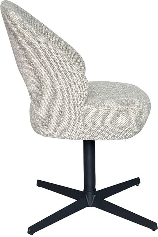 LABEL51 Eetkamerstoel Saint Tropez - Naturel - Boucle Naturel Eetkamerstoel