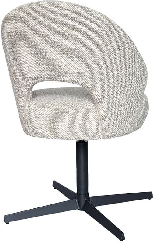 LABEL51 Eetkamerstoel Saint Tropez - Naturel - Boucle Naturel Eetkamerstoel