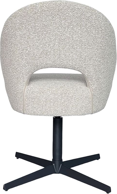 LABEL51 Eetkamerstoel Saint Tropez - Naturel - Boucle Naturel Eetkamerstoel