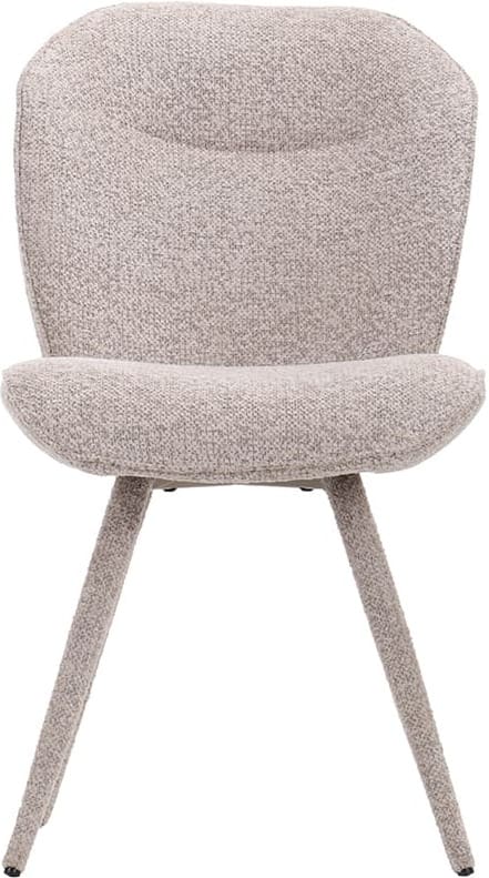 LABEL51 Eetkamerstoel Whoa - Beige - Geweven Beige Eetkamerstoel
