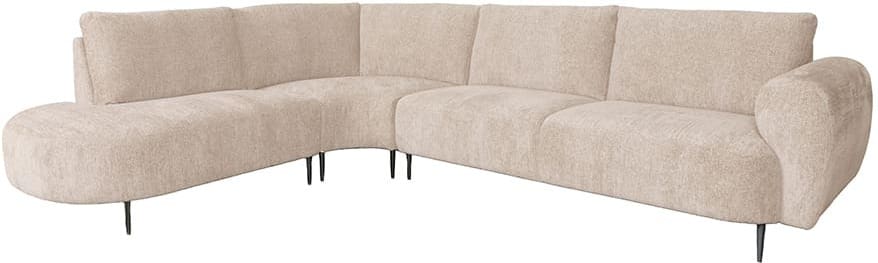 LABEL51 Hoekbank Morato - - Geweven - Hoekbank Links Bank