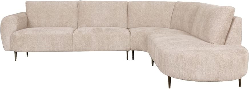 LABEL51 Hoekbank Morato - - Geweven - Hoekbank Rechts Bank