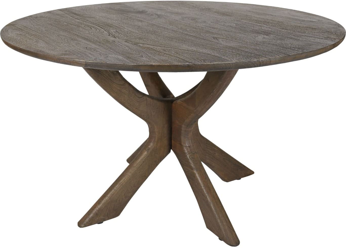 Livingfurn Eettafel Brix Montreaux Round Brown 130cm Bruin Eettafel