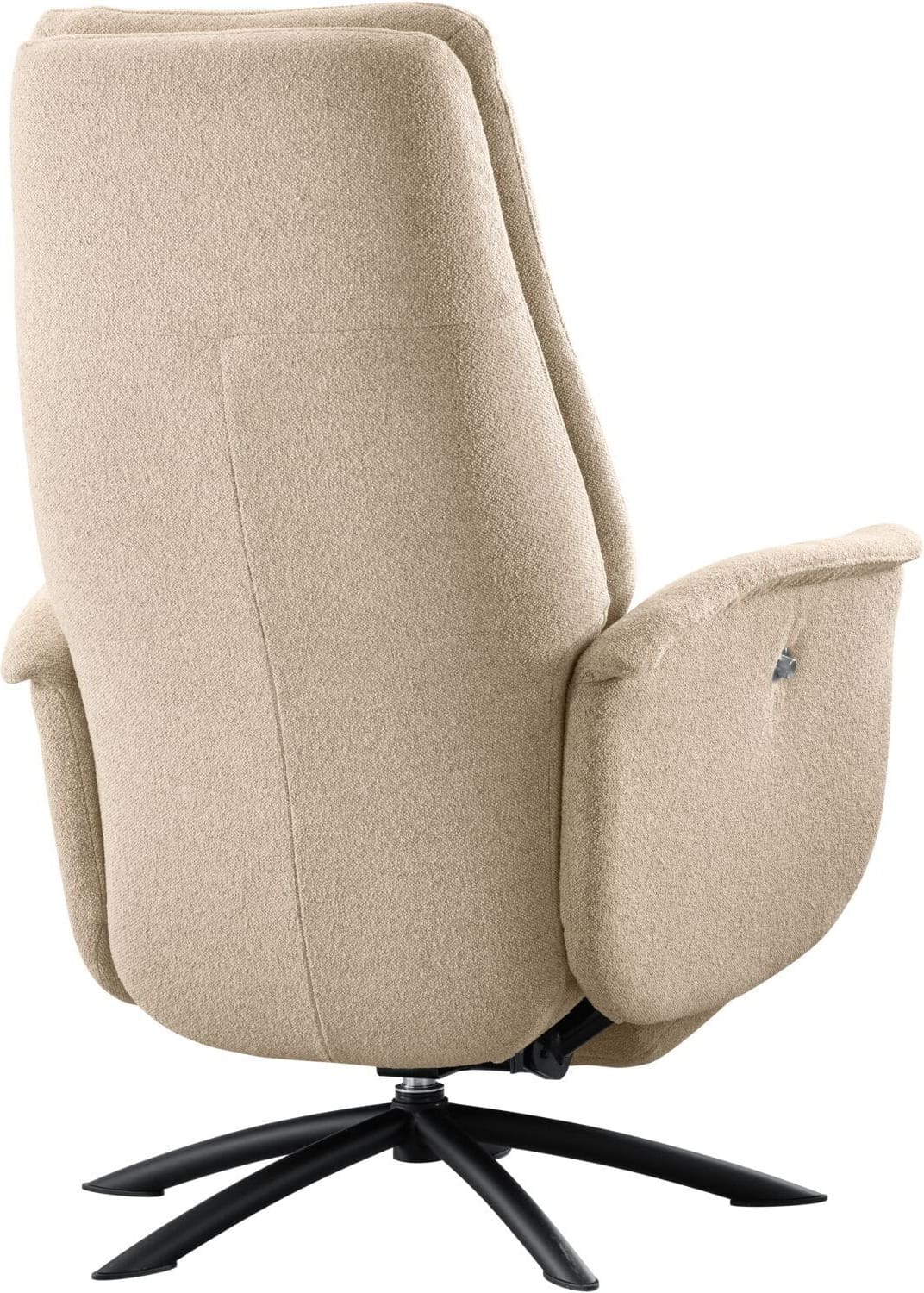 Profijt Meubel Relaxfauteuil Benoni large beige Beige|Wit Fauteuil