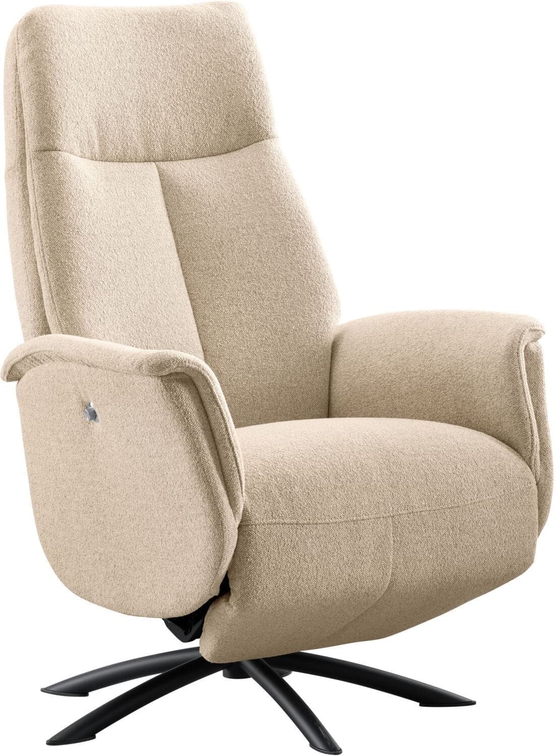 Profijt Meubel Relaxfauteuil Benoni small beige Beige|Wit Fauteuil