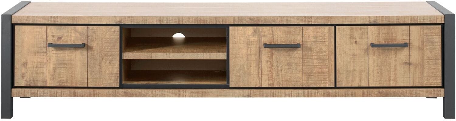 Profijt Meubel Tv-meubel Mantera 216 cm lichtbruin Bruin Tv-meubel|Tv-dressoir