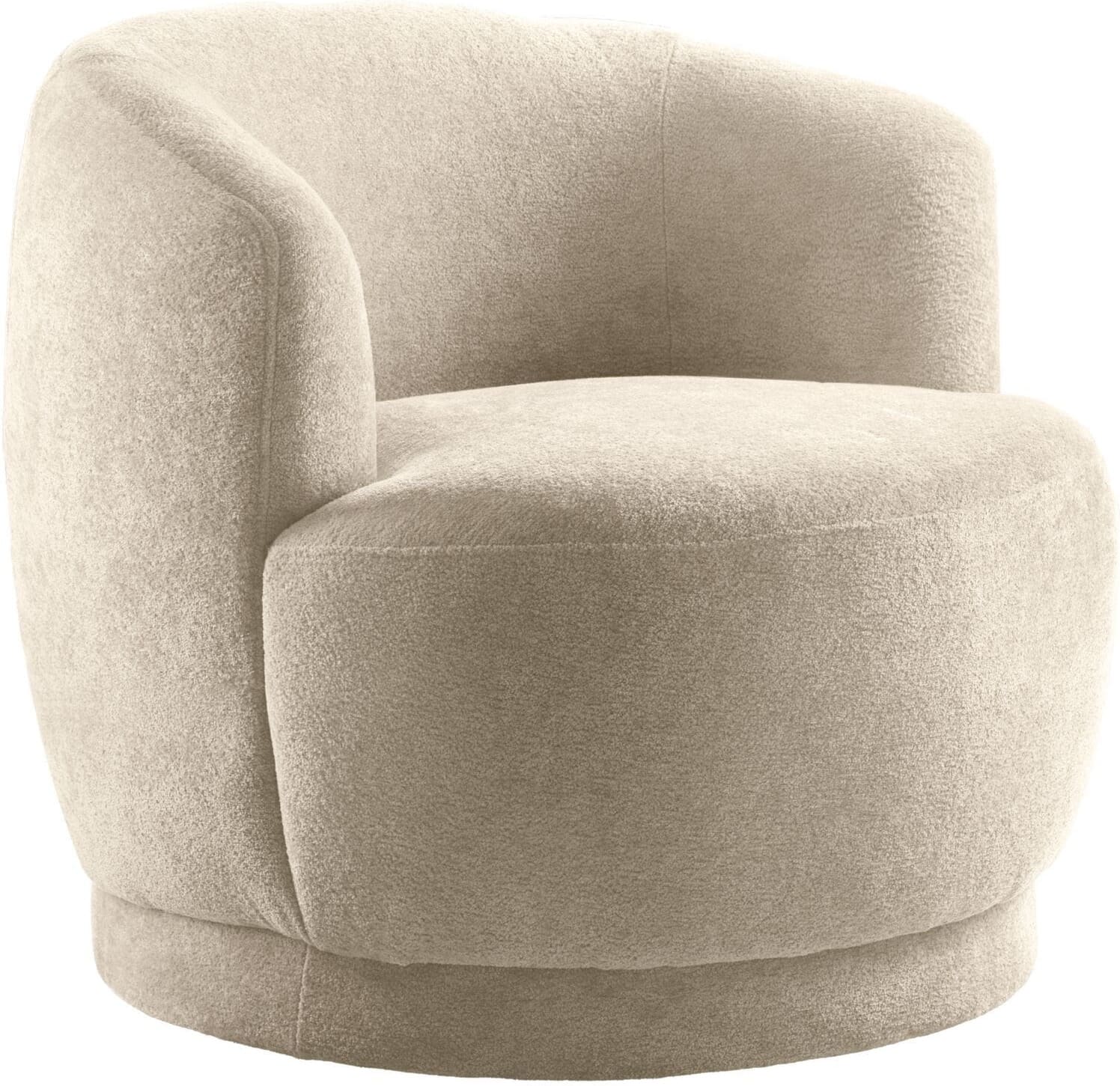 Pronto Wonen Draaifauteuil Fiumi naturel Naturel Draaifauteuil