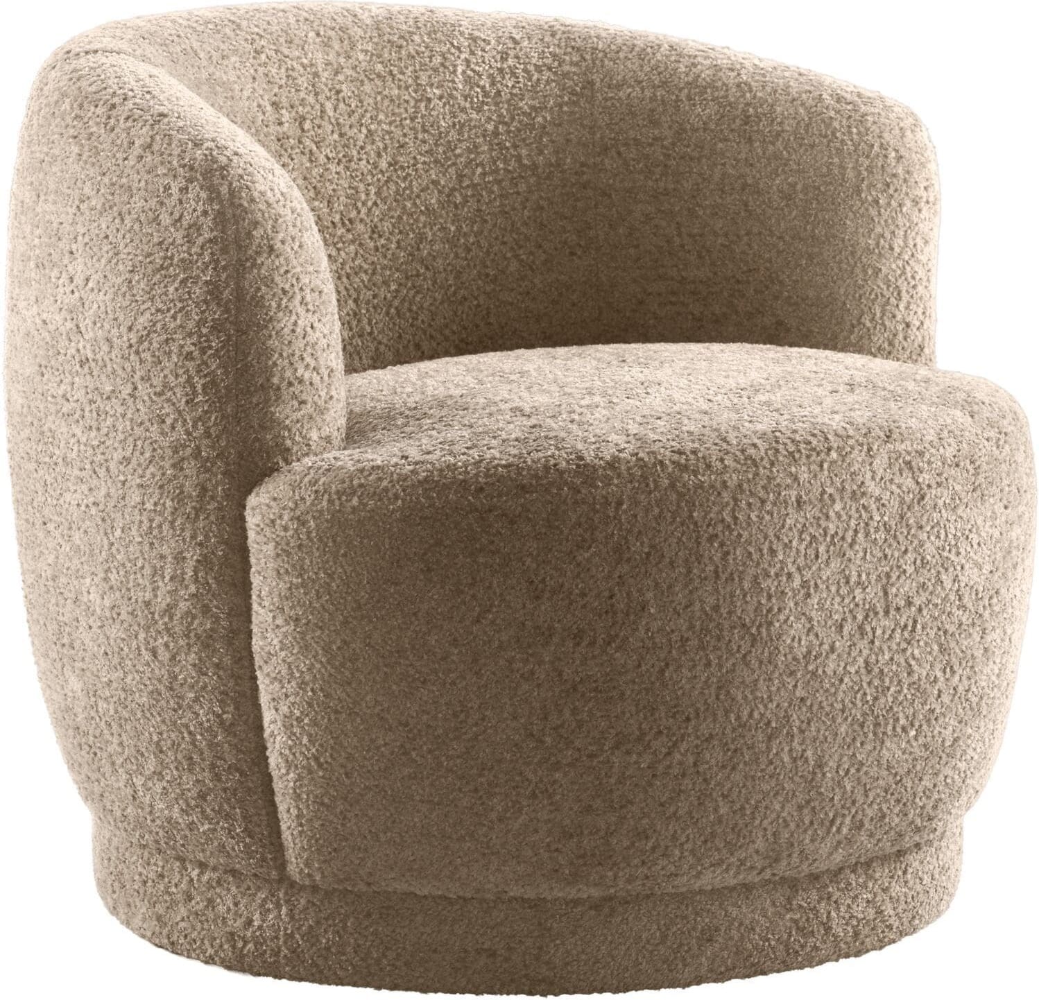 Pronto Wonen Draaifauteuil Fiumi taupe Taupe Draaifauteuil