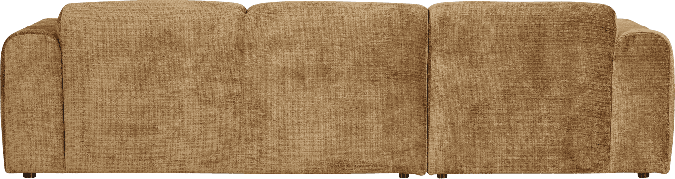 WOOOD Cloud chaise longue links chenille honinggeel Geel