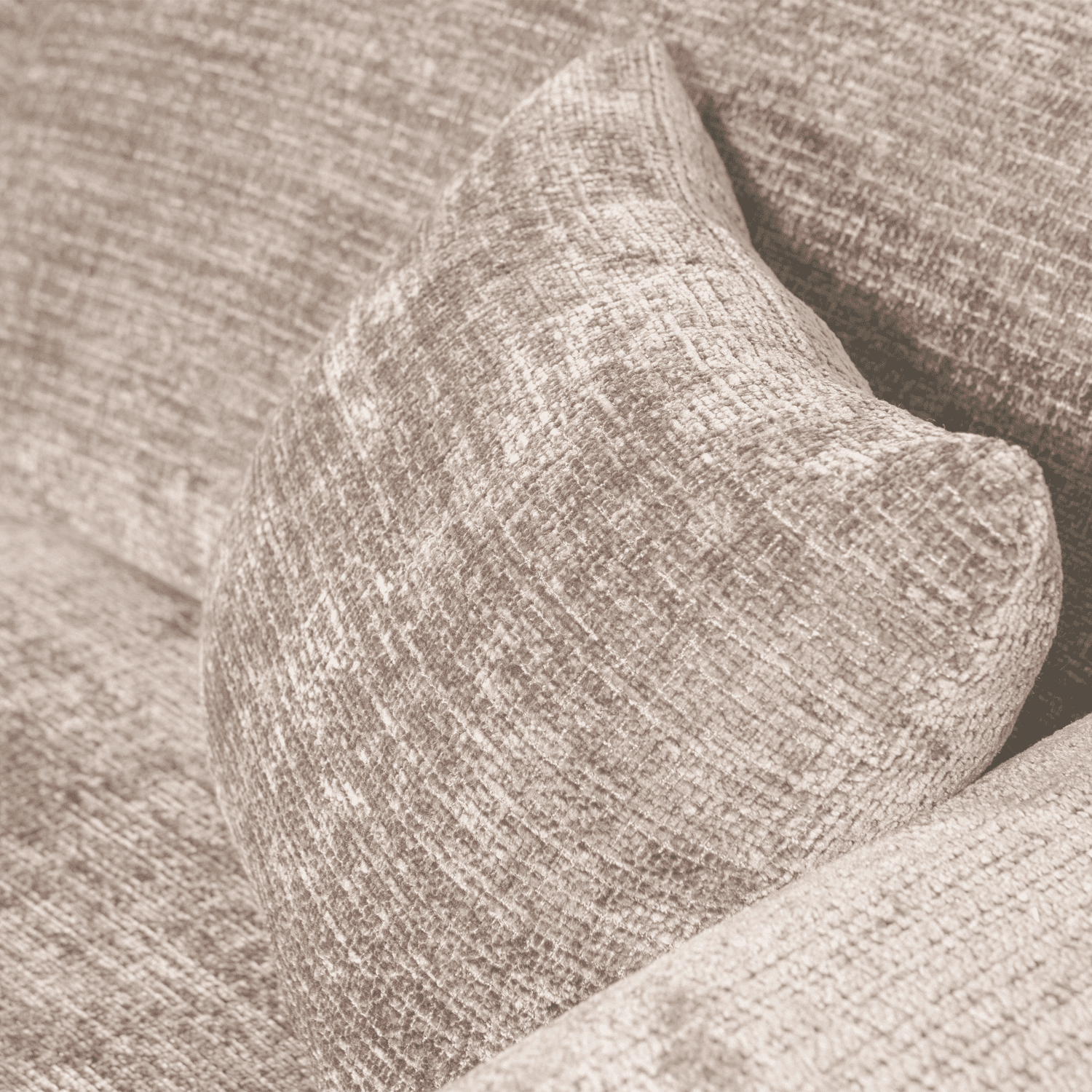 WOOOD Cloud chaise longue links chenille naturel Naturel