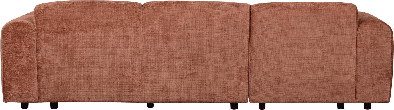 WOOOD Cloud chaise longue links chenille terra Cognac|Oranje|Bruin