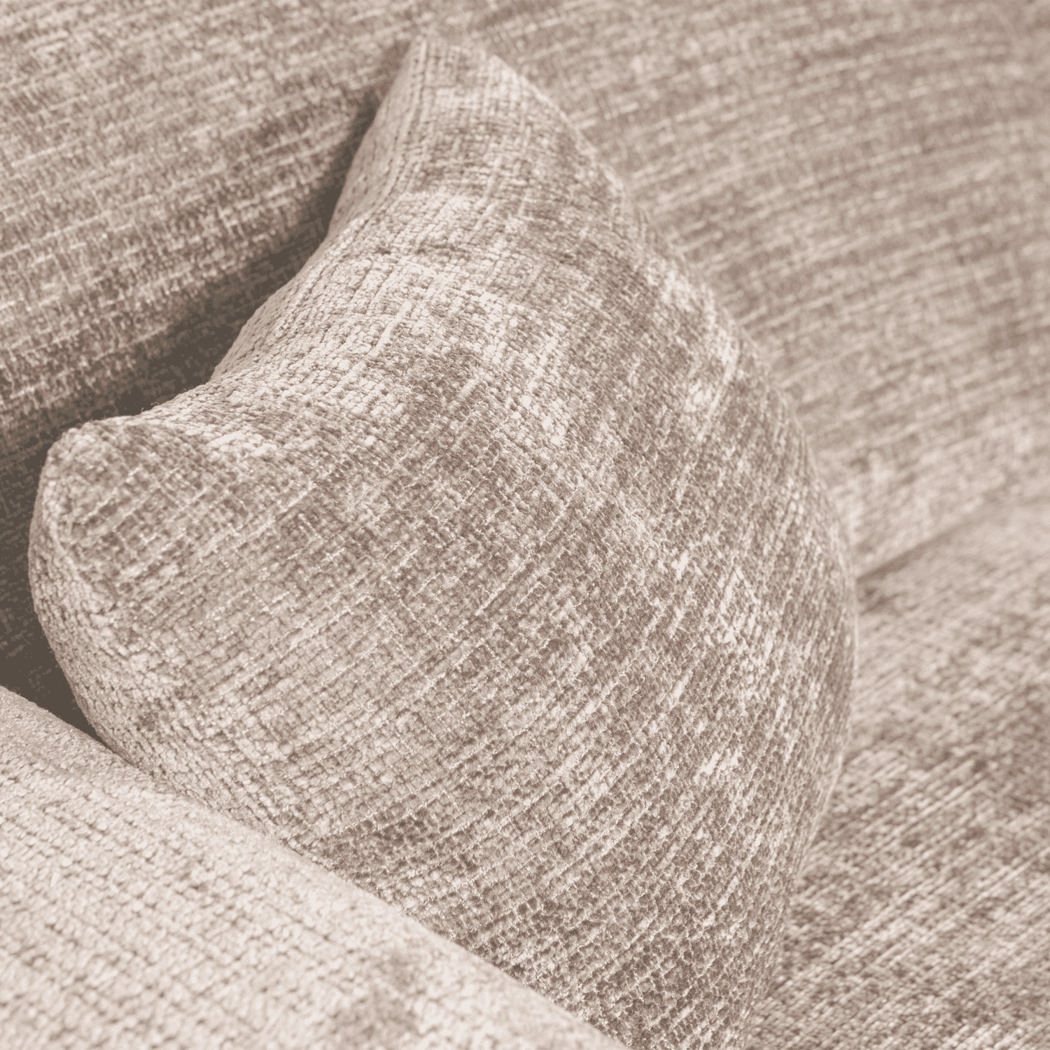 WOOOD Cloud chaise longue rechts chenille naturel Naturel