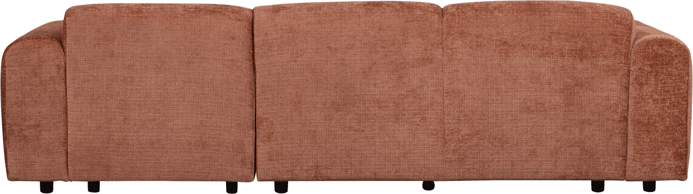 WOOOD Cloud chaise longue rechts chenille terra Cognac|Oranje|Bruin