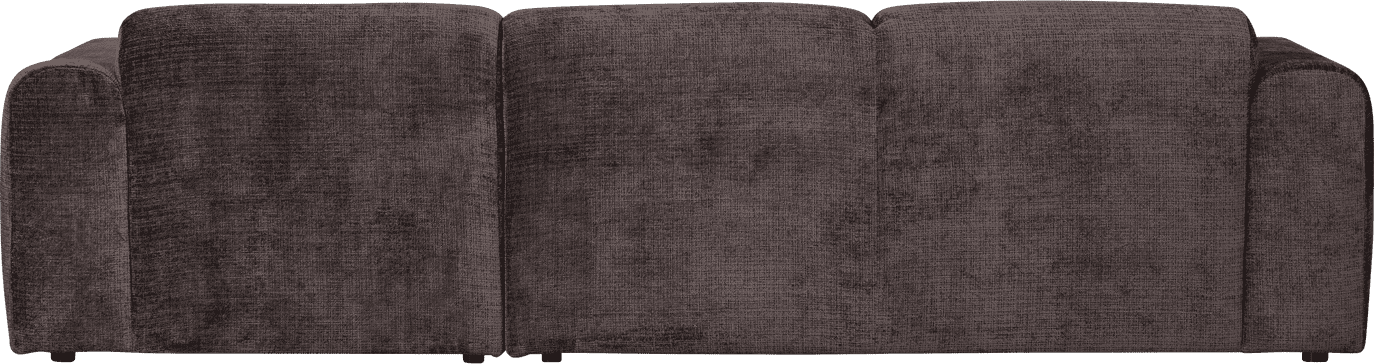 WOOOD Cloud chaise longue rechts chenille warmbruin Warm bruin