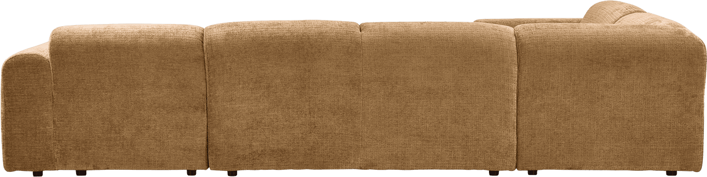 WOOOD Cloud hoekbank links chenille honinggeel Geel Hoekbank