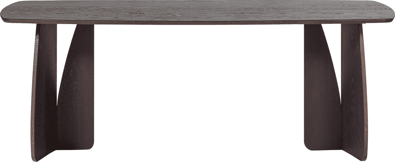 WOOOD Veere eettafel 200x100cm mystic brown Bruin
