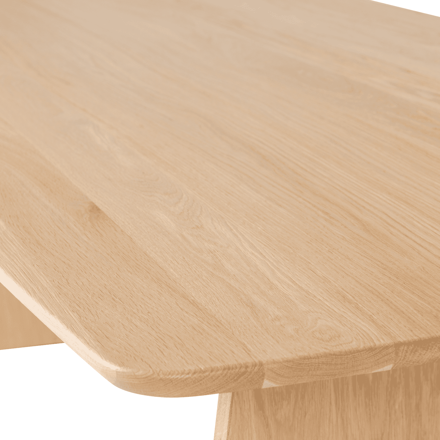 WOOOD Veere eettafel 200x100cm naturel Naturel