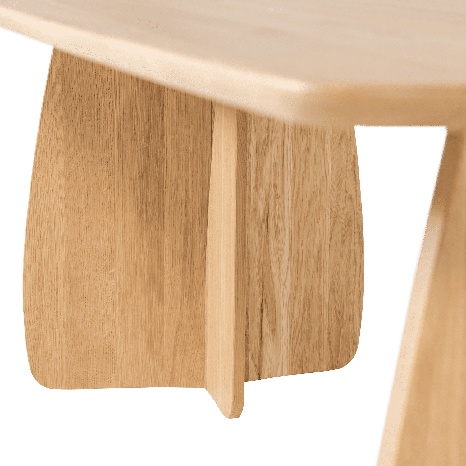 WOOOD Veere eettafel 200x100cm naturel Naturel