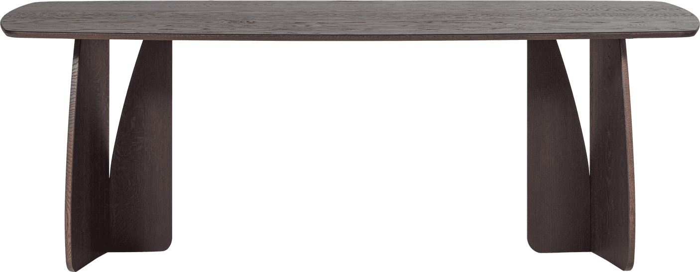 WOOOD Veere eettafel 220x100cm mystic brown Bruin