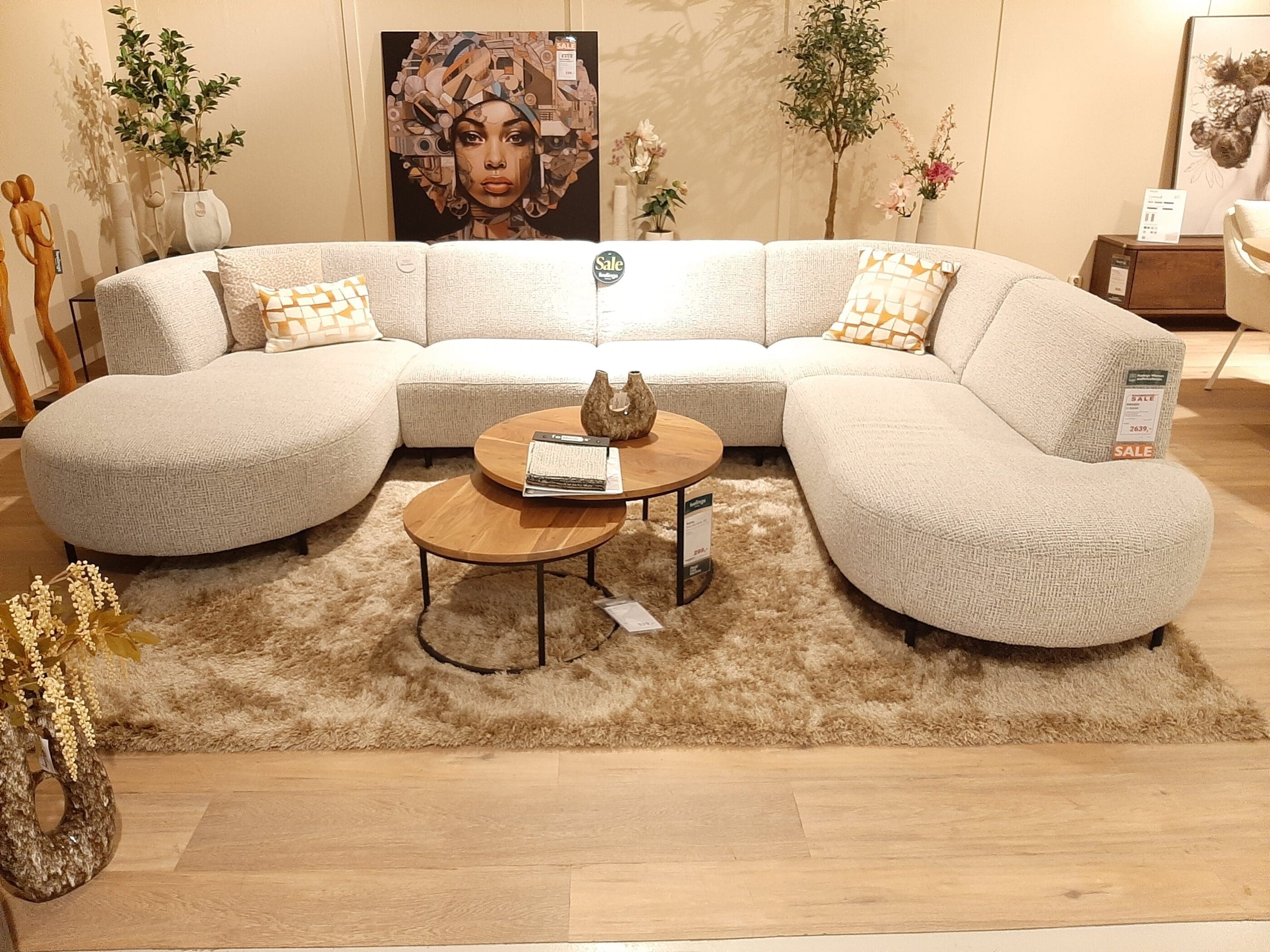Brusio hoekbank **SHOWROOMMODEL**