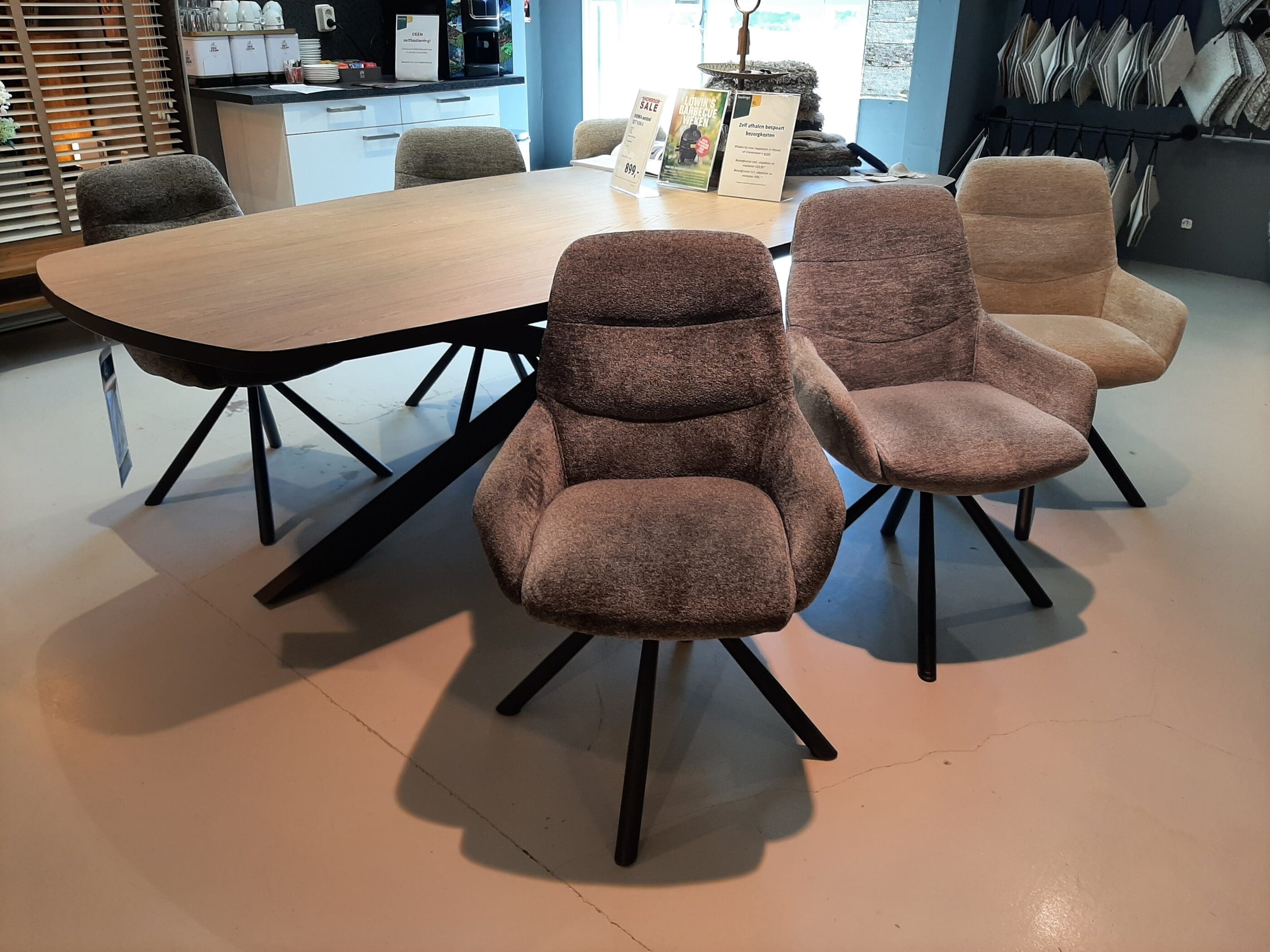 Donna eetstoelen (set van 6) **SHOWROOMMODEL** - Afbeelding 2