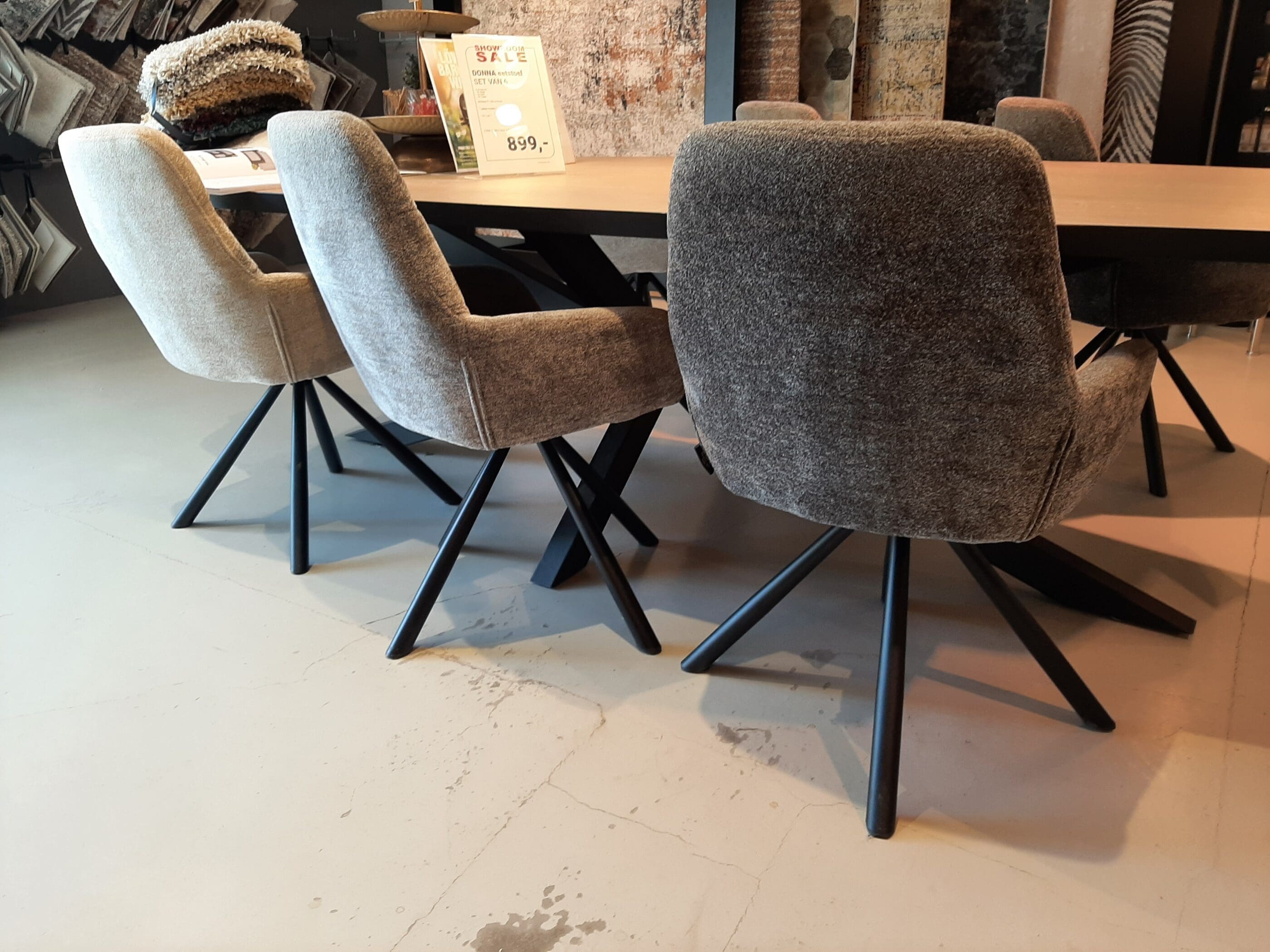 Donna eetstoelen (set van 6) **SHOWROOMMODEL** - Afbeelding 3