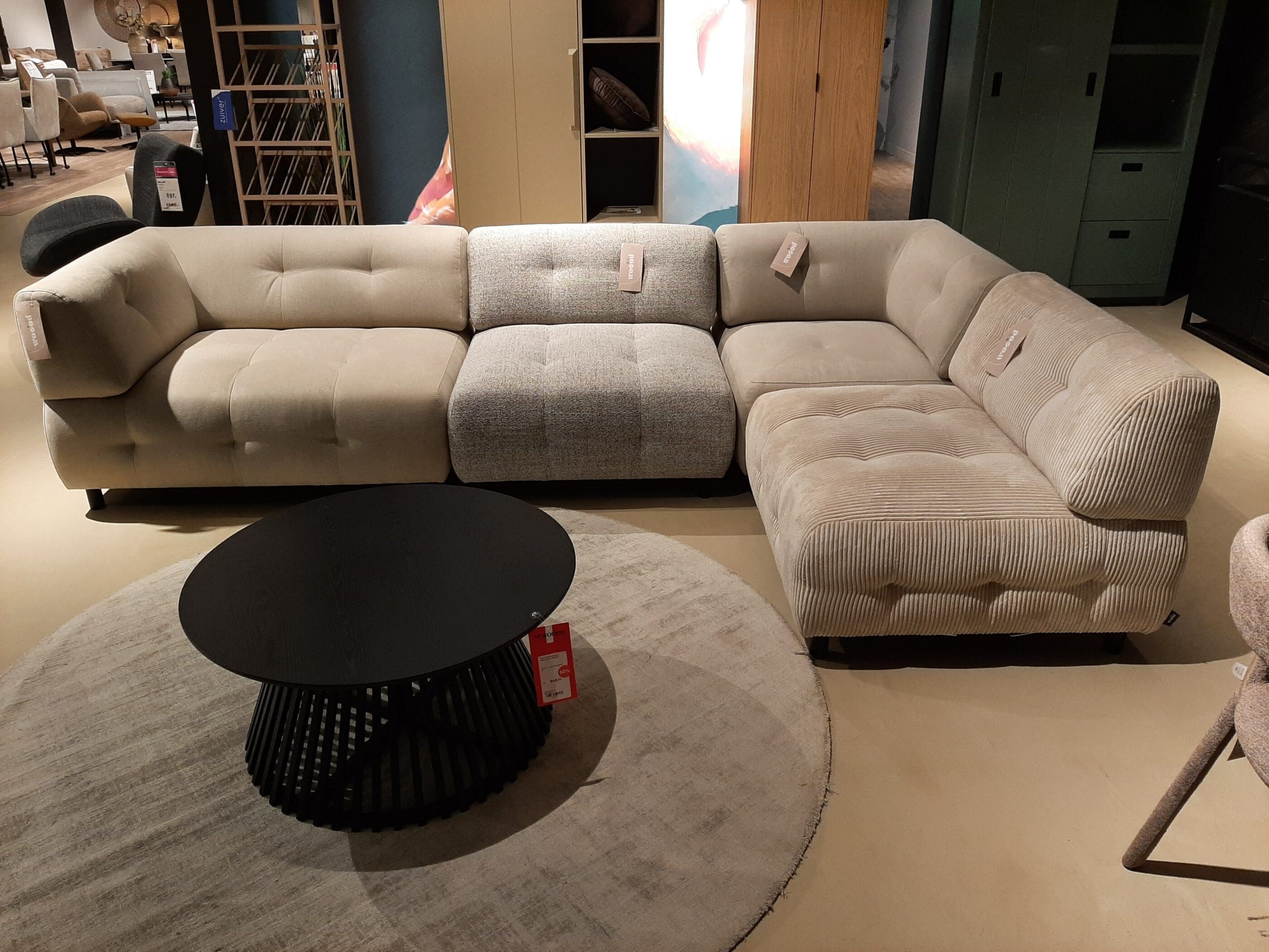 Louis modulaire bank **SHOWROOMMODEL**
