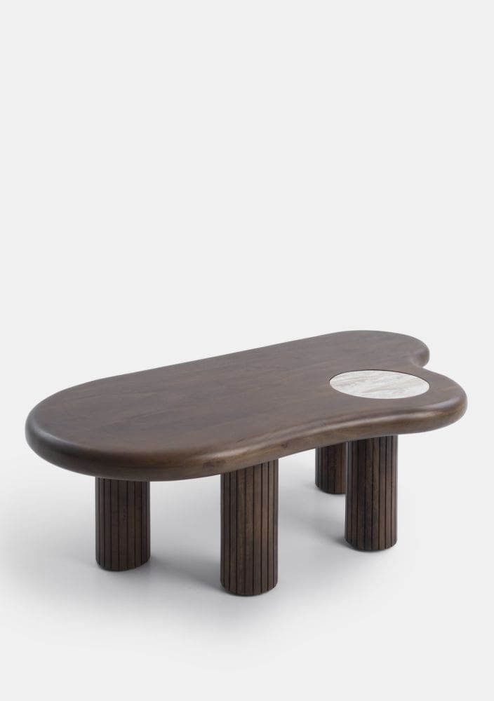 COCO maison Nox salontafel 40x130x70cm Bruin Salontafel