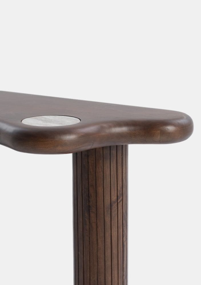 COCO maison Nox wandtafel 78x150x45cm Bruin