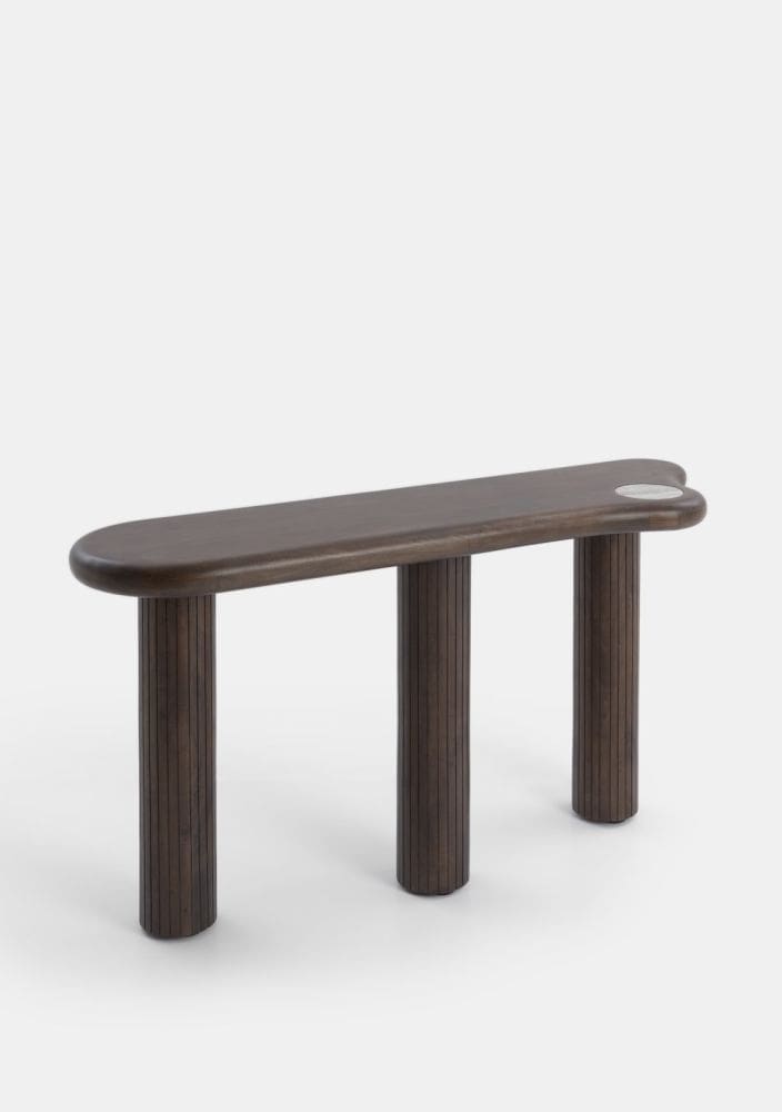 COCO maison Nox wandtafel 78x150x45cm Bruin
