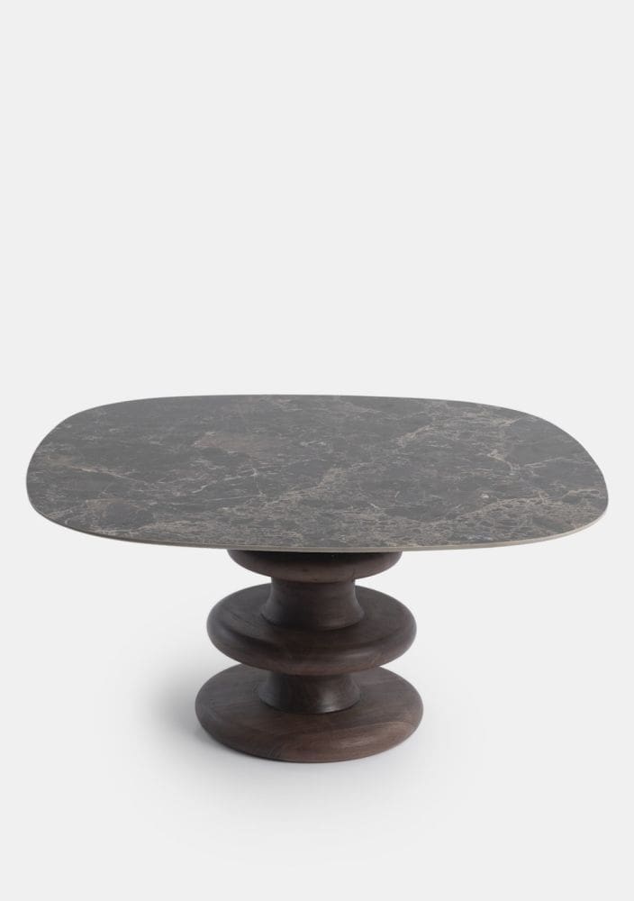 COCO maison Orbit salontafel h37cm Bruin Salontafel
