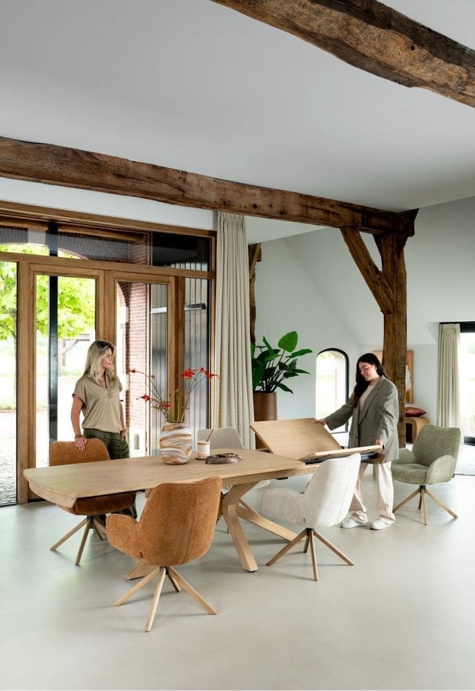 Henders & Hazel Riley arm cadiz/ri05 ts rob Beige|Wit Armstoel