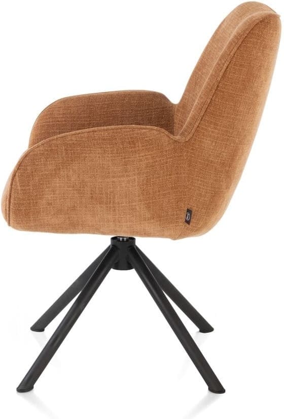 Henders & Hazel Riley arm cadiz/ri06 tsr rob - koper Koper Armstoel