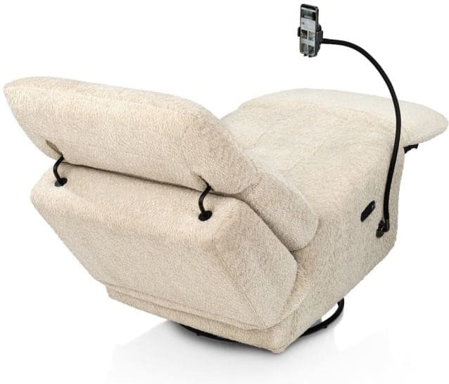 Henders & Hazel Scooby ft tel houder valencia Beige|Wit Fauteuil