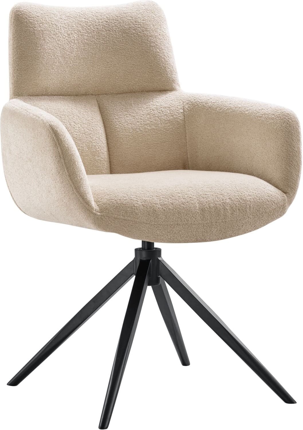 INHOUSE Eetkamerstoel Kalania beige Beige Eetkamerstoel