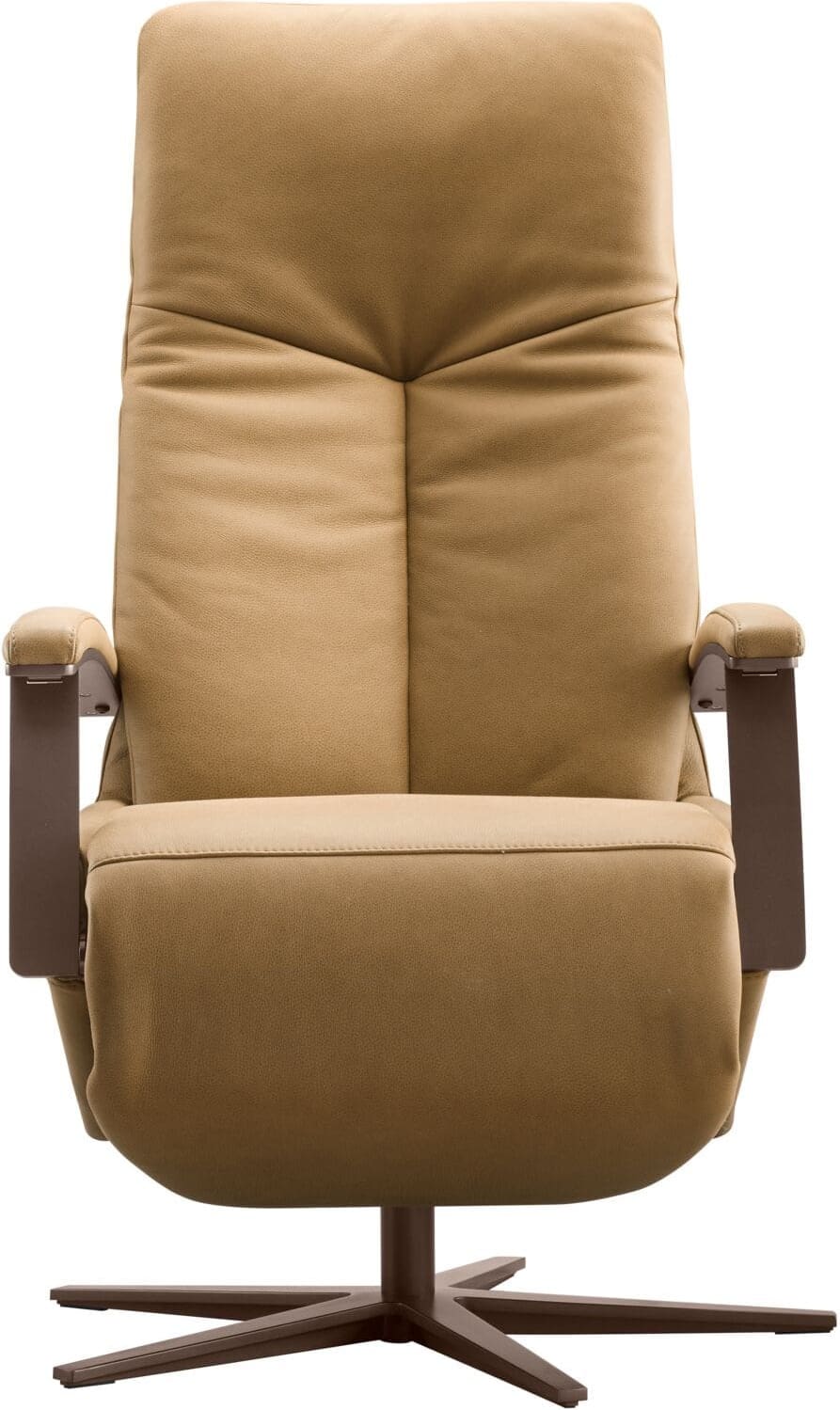 INHOUSE Relaxfauteuil Pantoli L leer cognac Cognac Fauteuil
