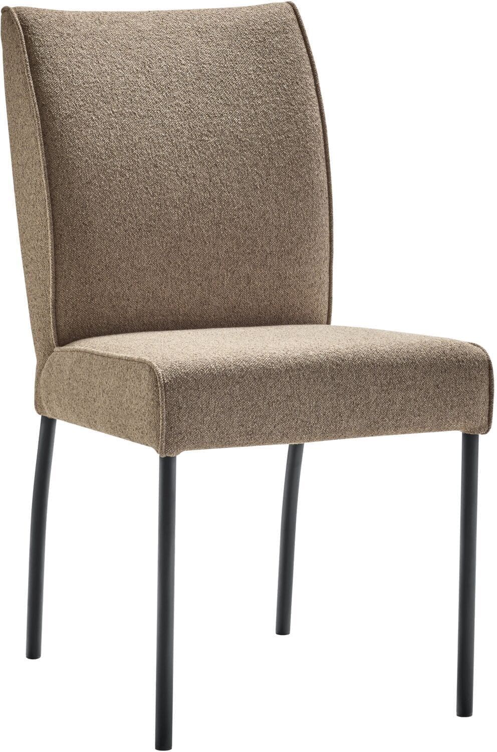 Profijt Meubel Eetkamerstoel Cintra bouclé bruin basic comfort Bruin Eetkamerstoel
