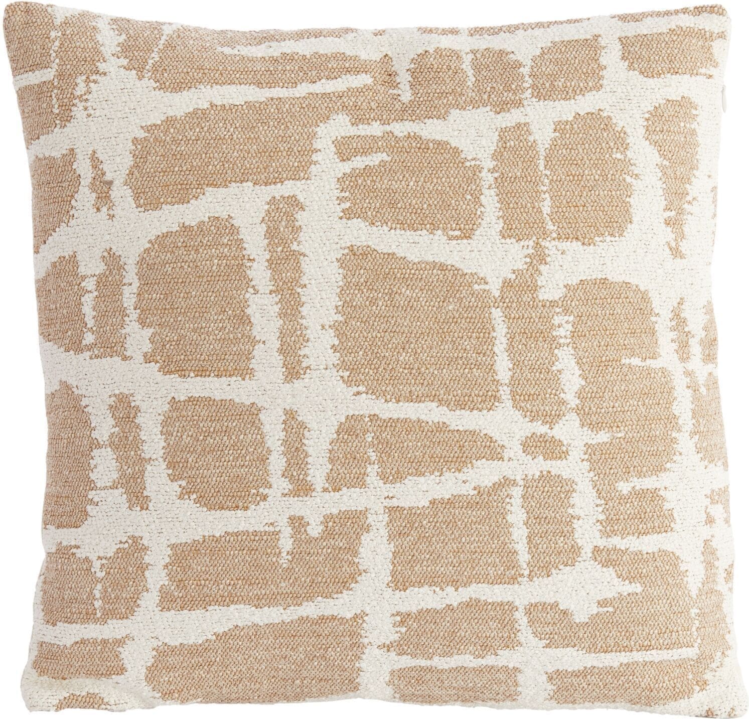 Pronto Wonen Sierkussen Mannu beige Beige|Wit Sierkussen