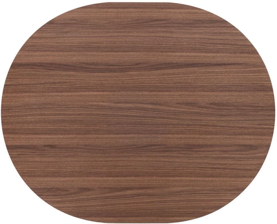 Xooon Brianza eetkamertafel 150 x 120 cm - walnoot fineer Bruin Eettafel