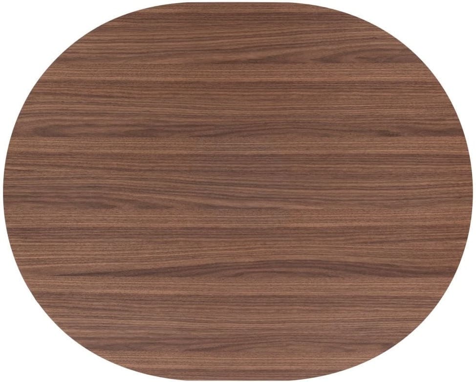 Xooon Brianza eetkamertafel 150 x 120 cm - walnoot fineer Bruin Eettafel