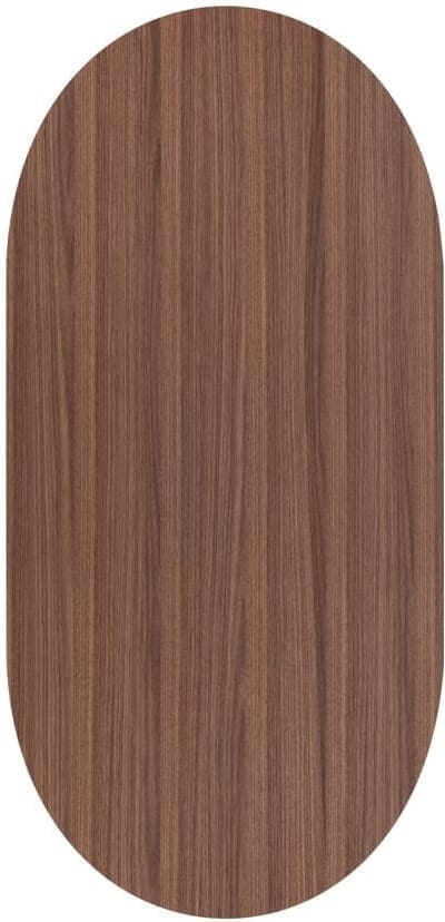 Xooon Brianza eetkamertafel 210 x 100 cm - walnoot fineer Bruin Eettafel