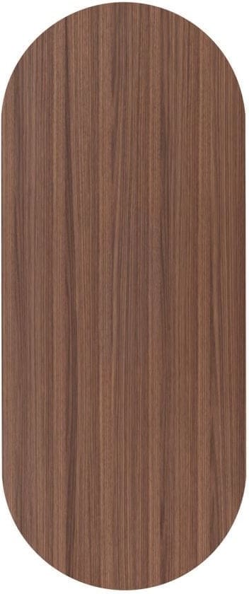 Xooon Brianza eetkamertafel 240 x 100 cm - walnoot fineer Bruin Eettafel
