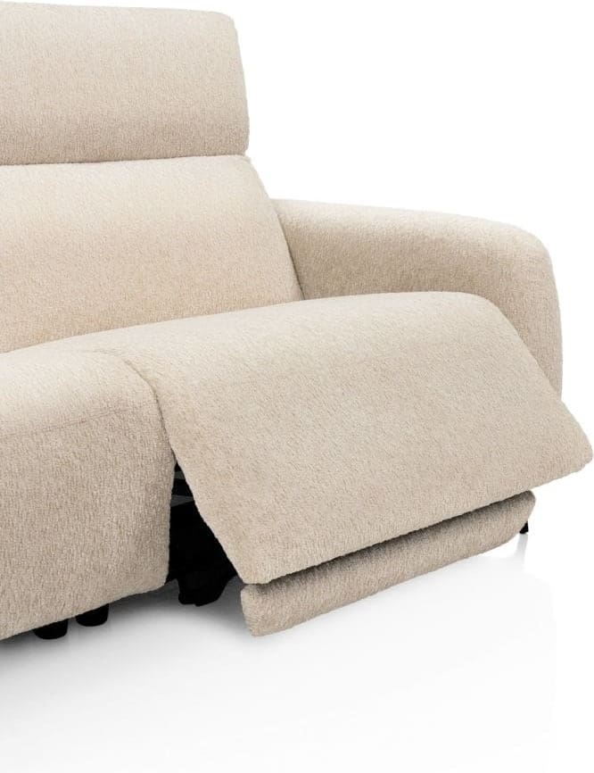 Xooon Rimini 15r/15oa/hoek/otto l Beige|Wit Bank